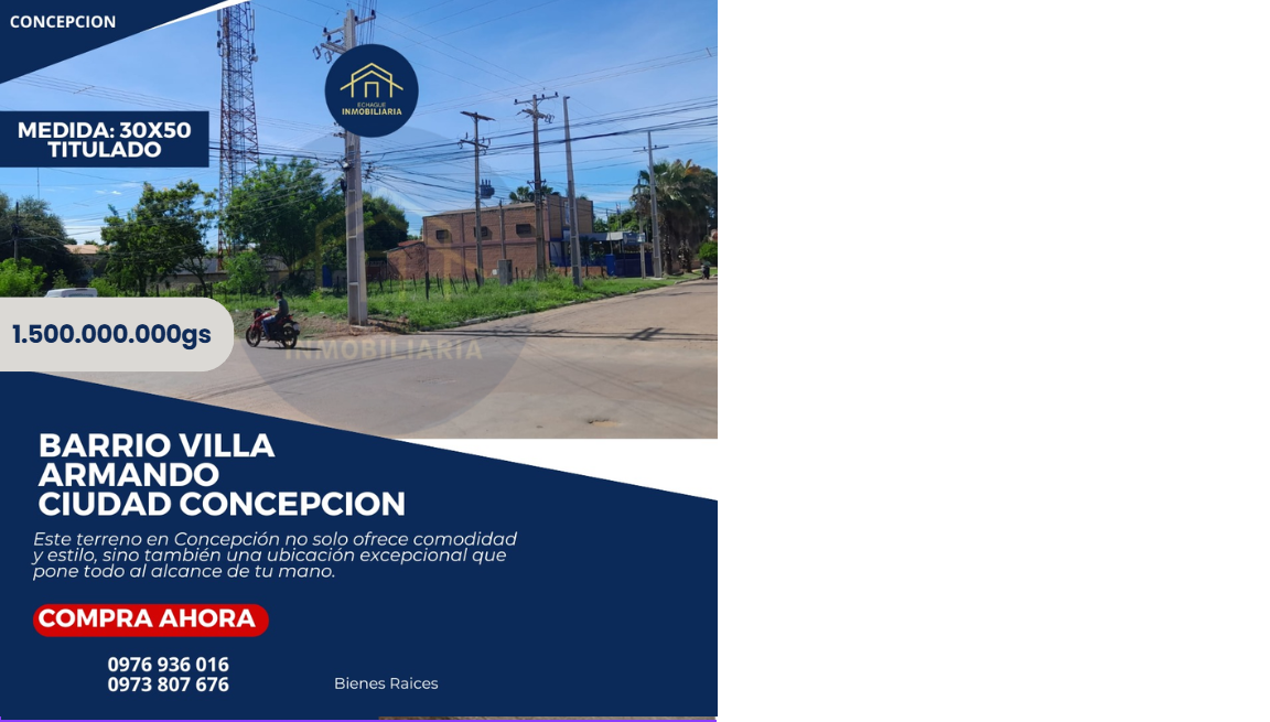Terreno Barrio Villa Armando, Concepción